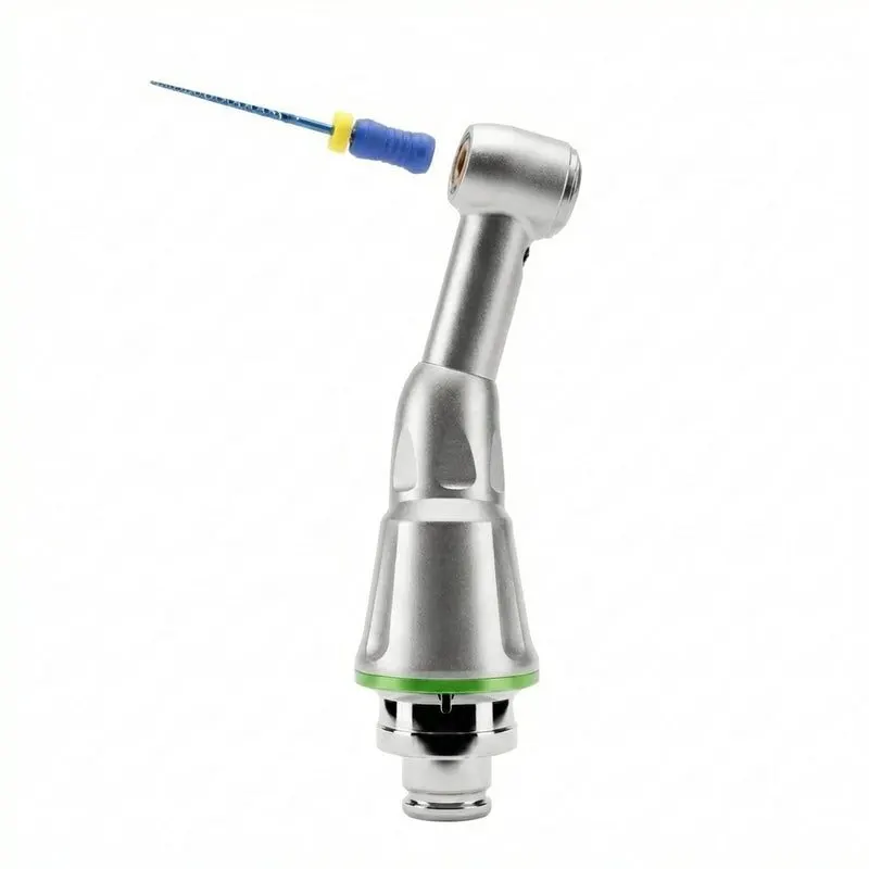 Compatible 10:1 Reduction Contra-Angle for Reciprocating Files