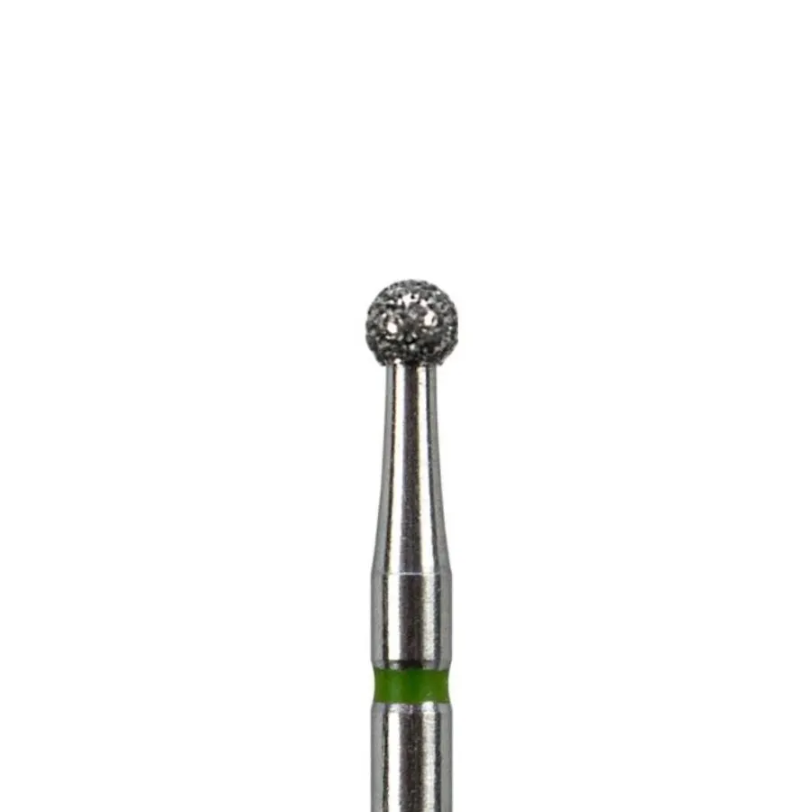FG Short-Shank Round Diamond Bur 801-018 Pediatric Medium