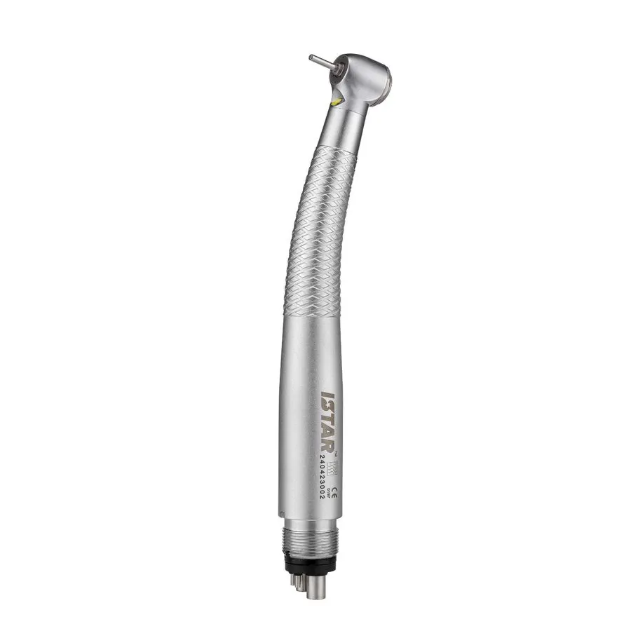 Ceramic Bearing E-Generator LED High-Speed Handpiece, Quad Spray, 2/4-Hole