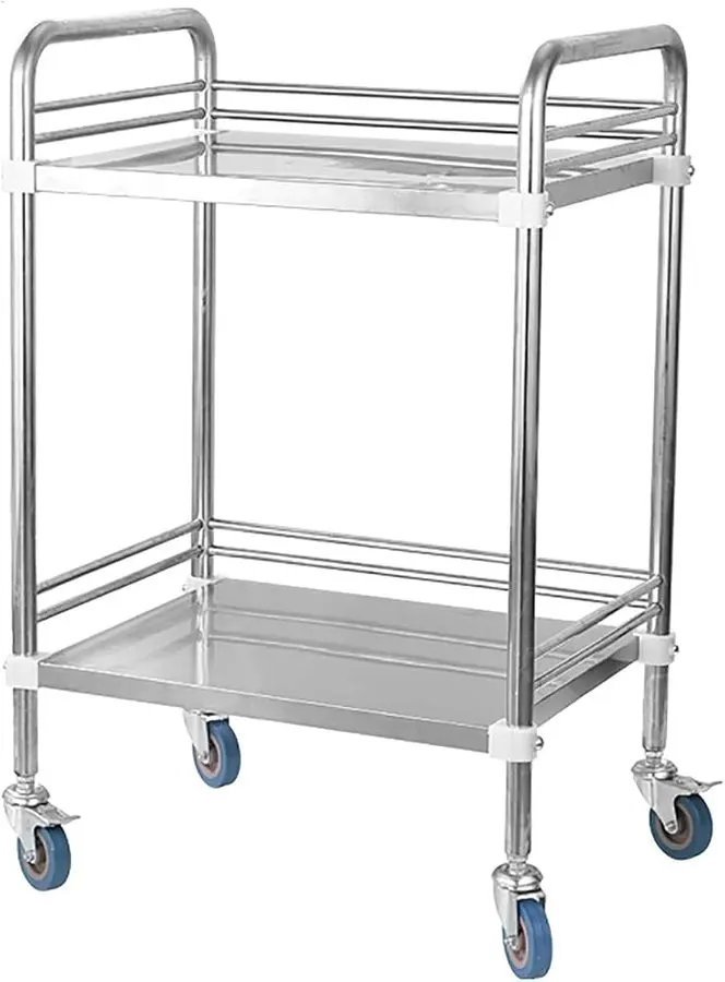 Stainless Steel Instrument Trolley with Socket
