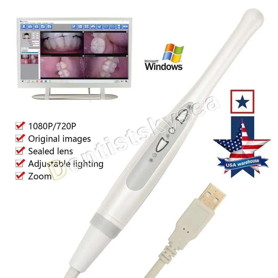 CCD Intraoral Camera, Dual VGA/USB Output
