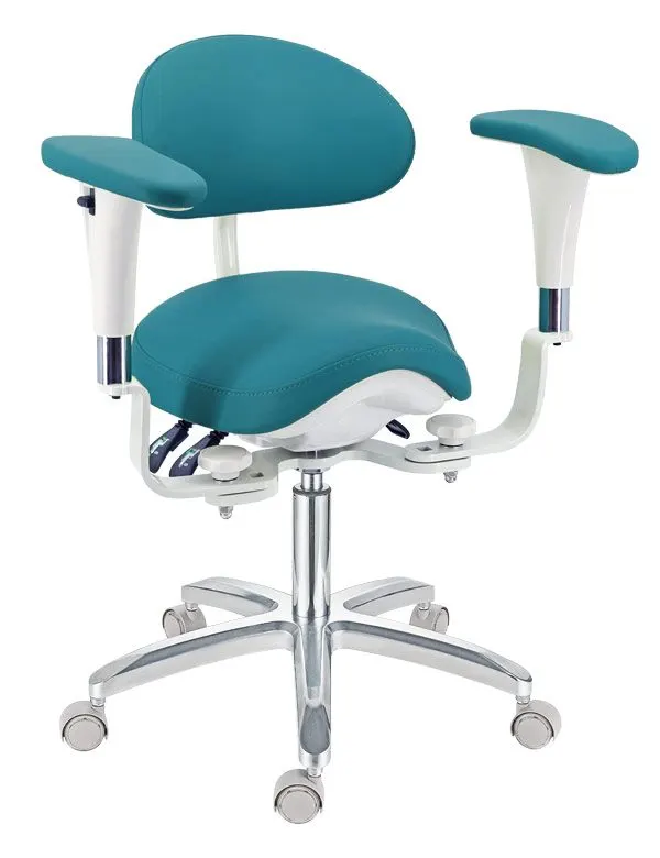 Ergonomic Saddle Microscope Stool
