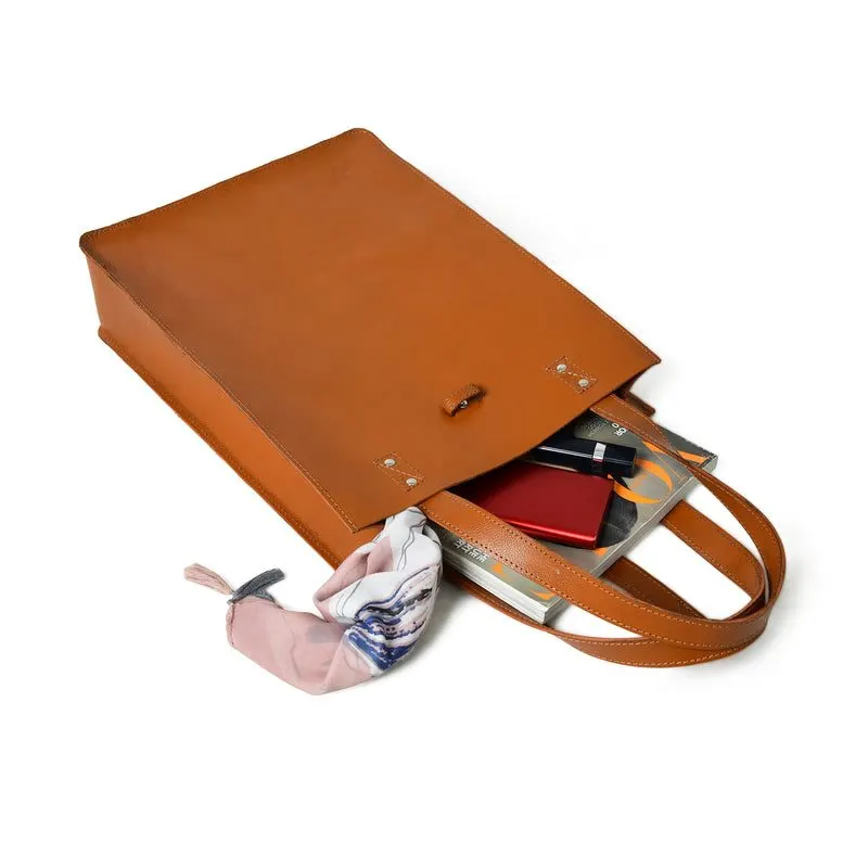 Chestnut Elegance Shopper Tote