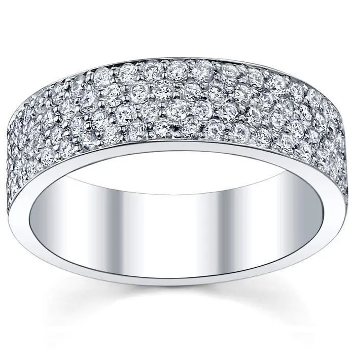 Pave Eternity Band