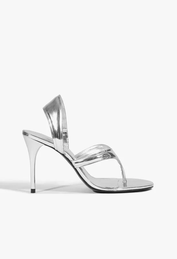 Lumiere Metallic Stiletto Sandal