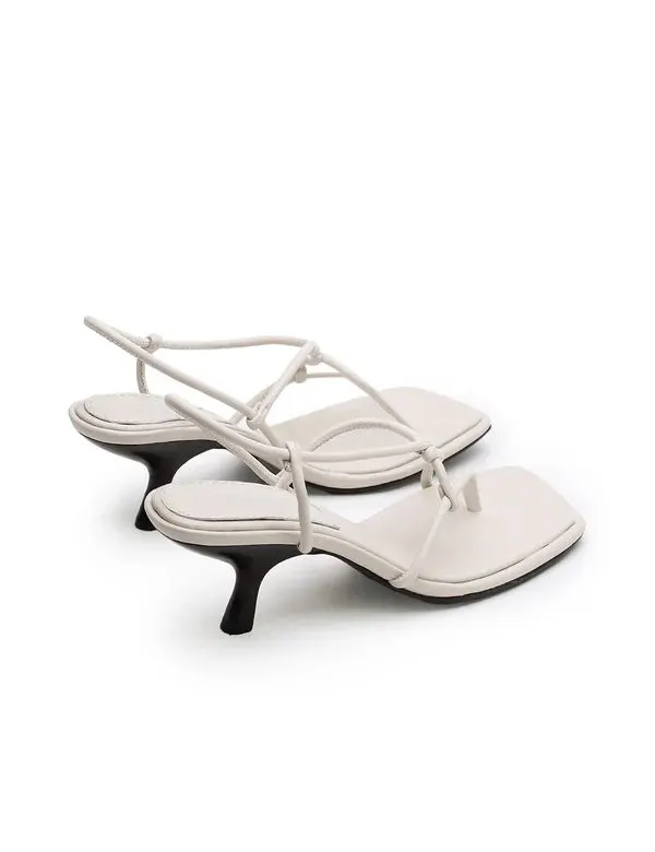 Lily White Heel