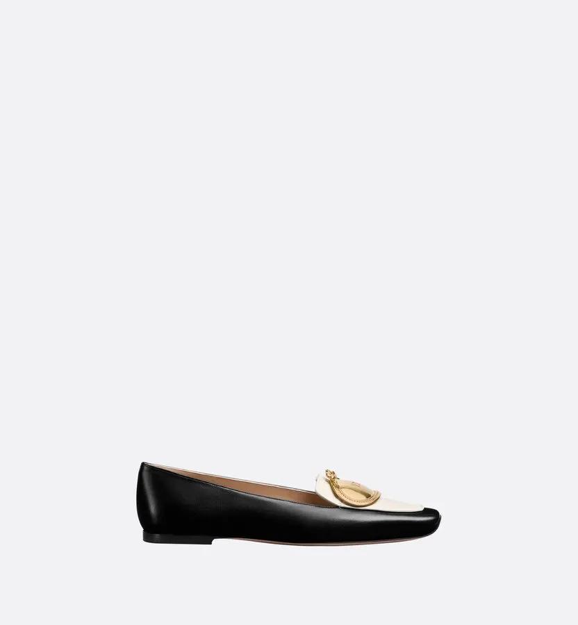 Embossed Medallion Loafers