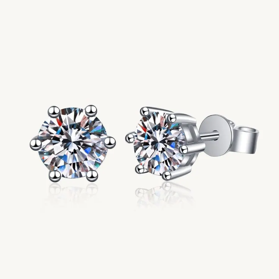 Éclat Pavé Stud Earrings