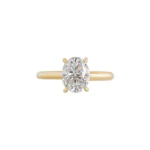 Marble Solitaire Ring