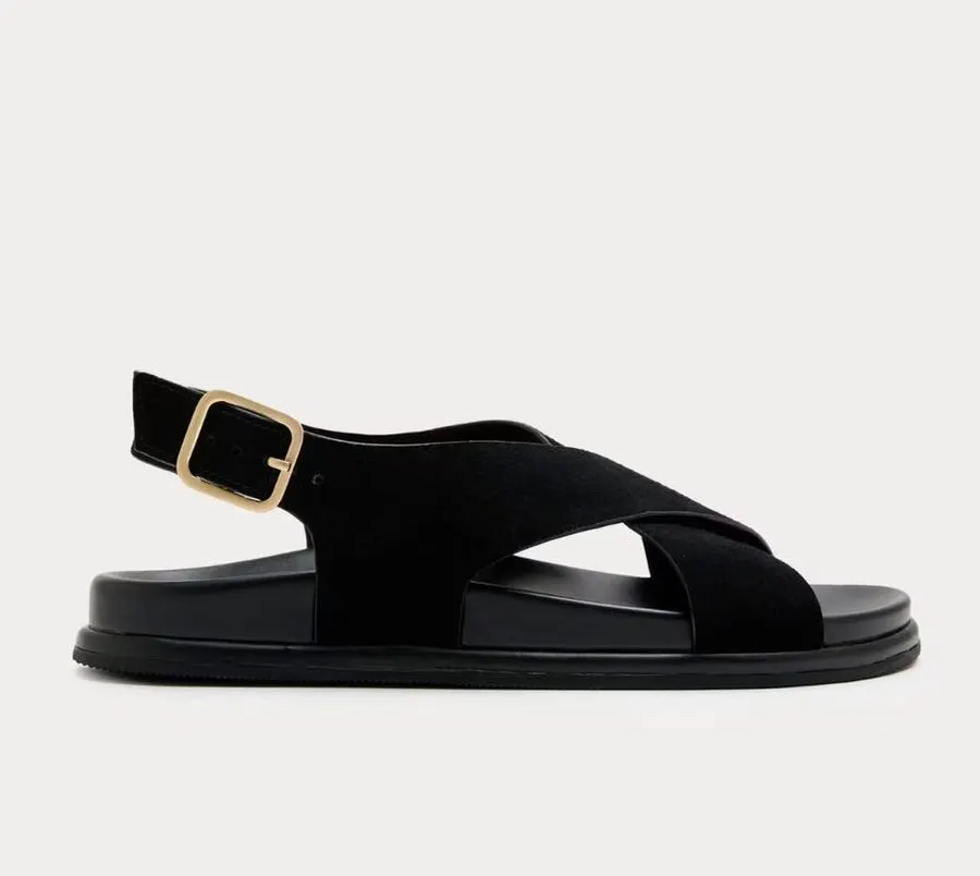Onde Crossover Strap Sandal