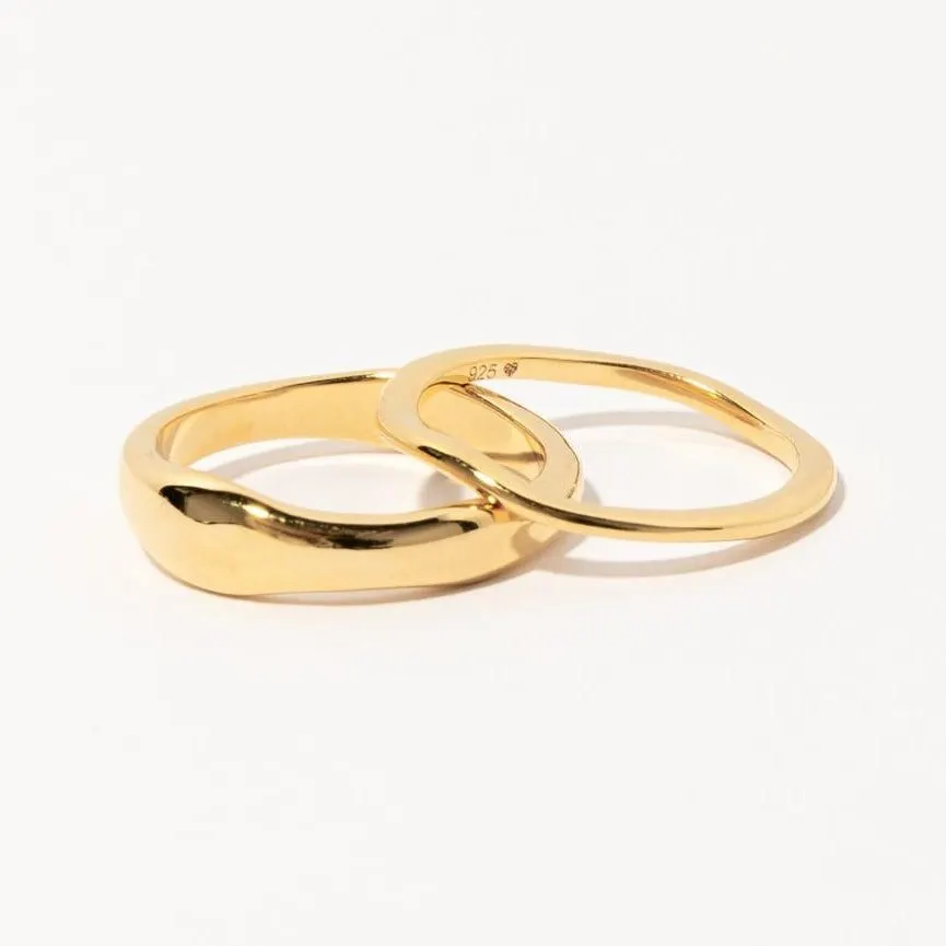 Minimal Gold Stacking Rings