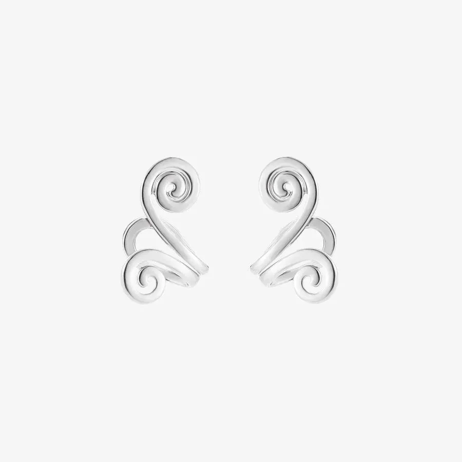 Spiral Helix Ear Cuffs