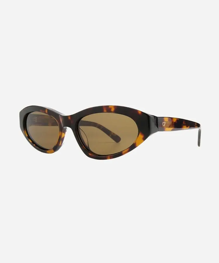 Delphine Winged Cat-Eye Sunglasses