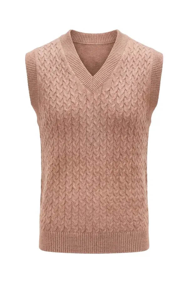 Knitted Sweater Vest