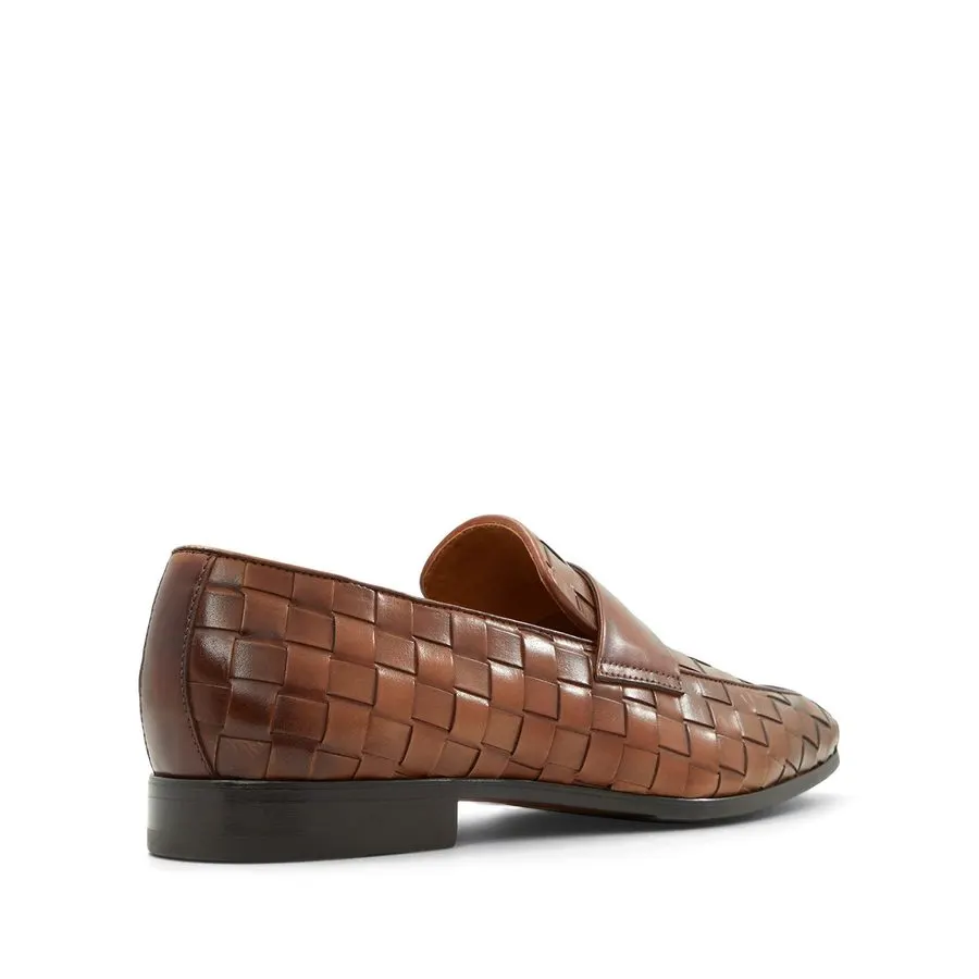 Cognac Leather Loafers