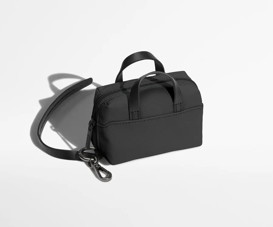Jet Black Chain Micro Bag