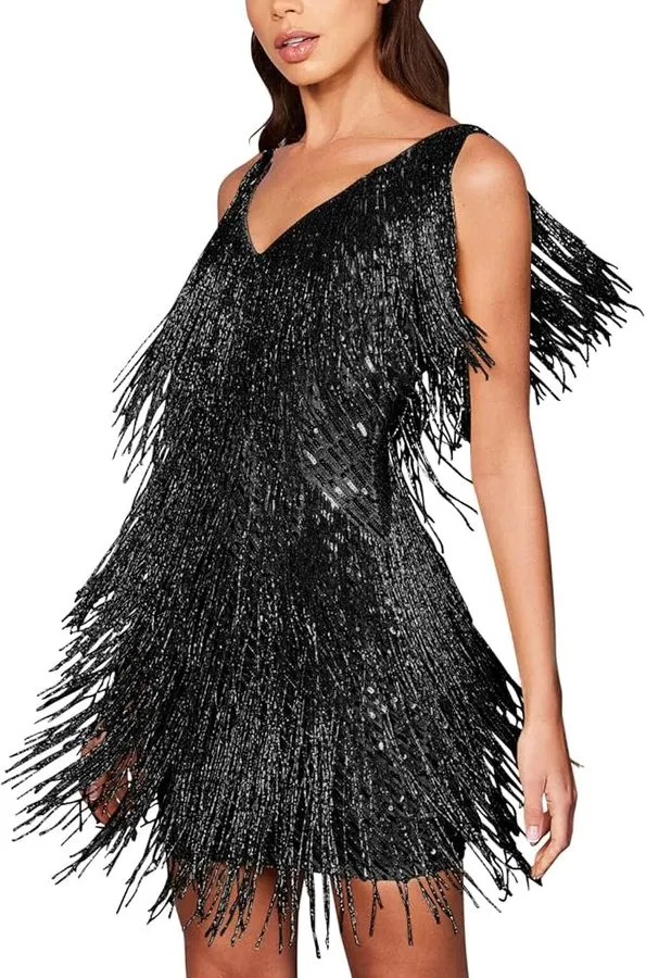 Gatsby Sequin Cocktail Dress