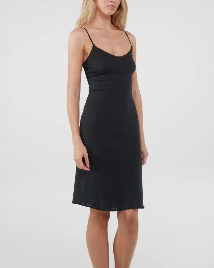 Cendre Slip Midi Dress