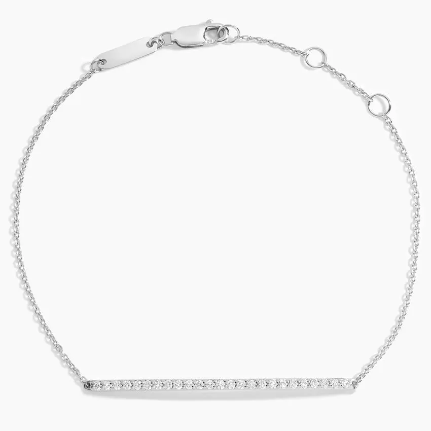 Blanche Crystal Line Bracelet
