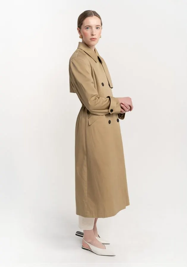 City Belted Trench Coat