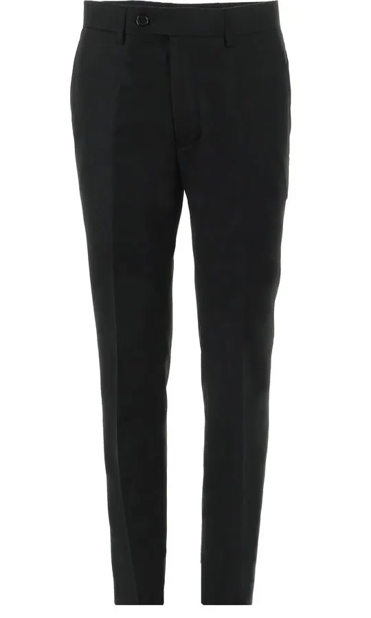 Onyx Straight-Cut Suit Trousers