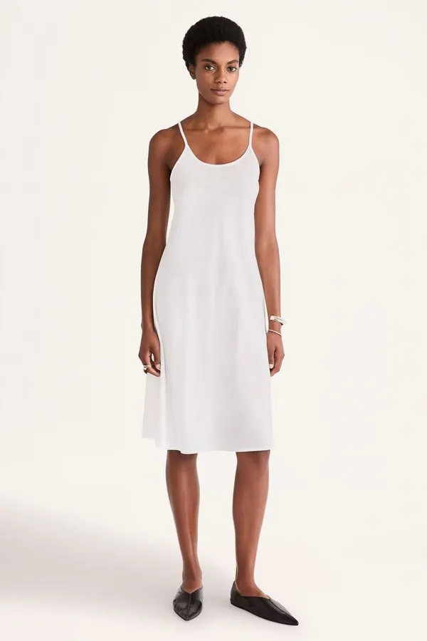 Cendre Slip Midi Dress