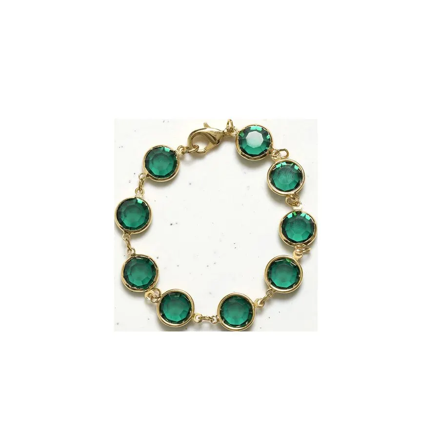 Verdoyant Green-Stone Bracelet