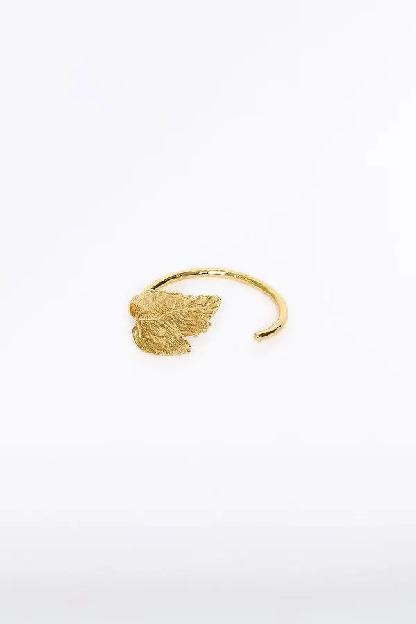 Feuille Gold Leaf Cuff