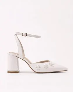 Ivory Bridal Heel
