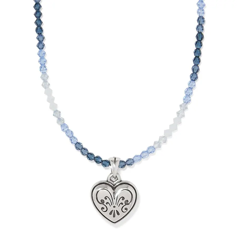 Ombre Charm Pendant Necklace