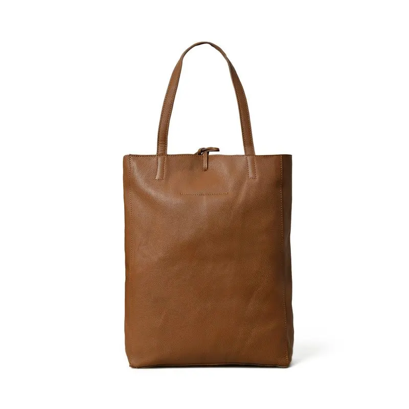 Classic Chic Genuine Leather Tote