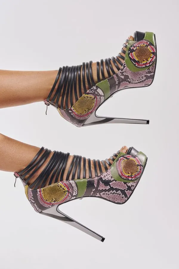 Vermillion Serpent Stiletto
