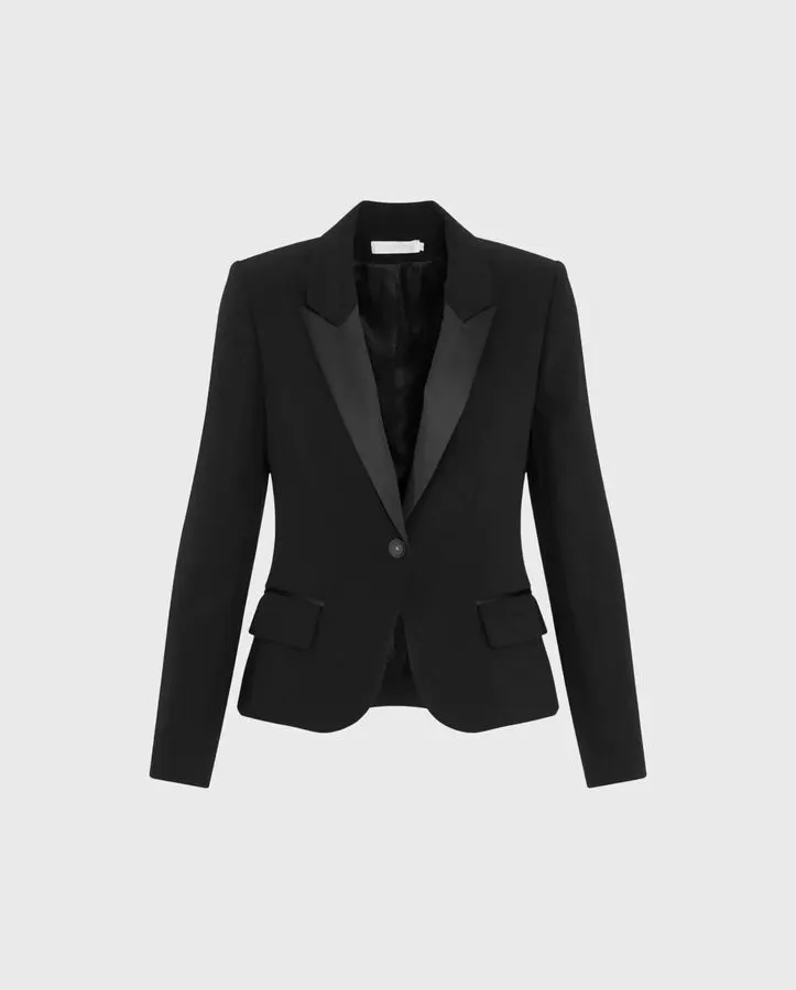Grosgrain Tuxedo Blazer