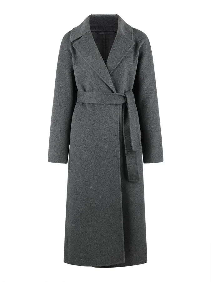 Ash Double-Face Wool Coat