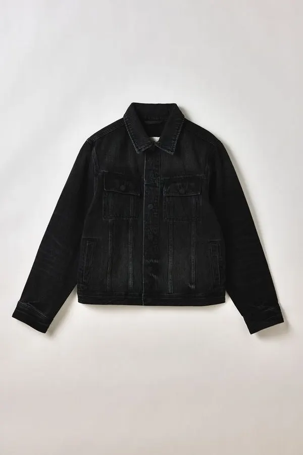 Noir Classic Trucker Denim Jacket