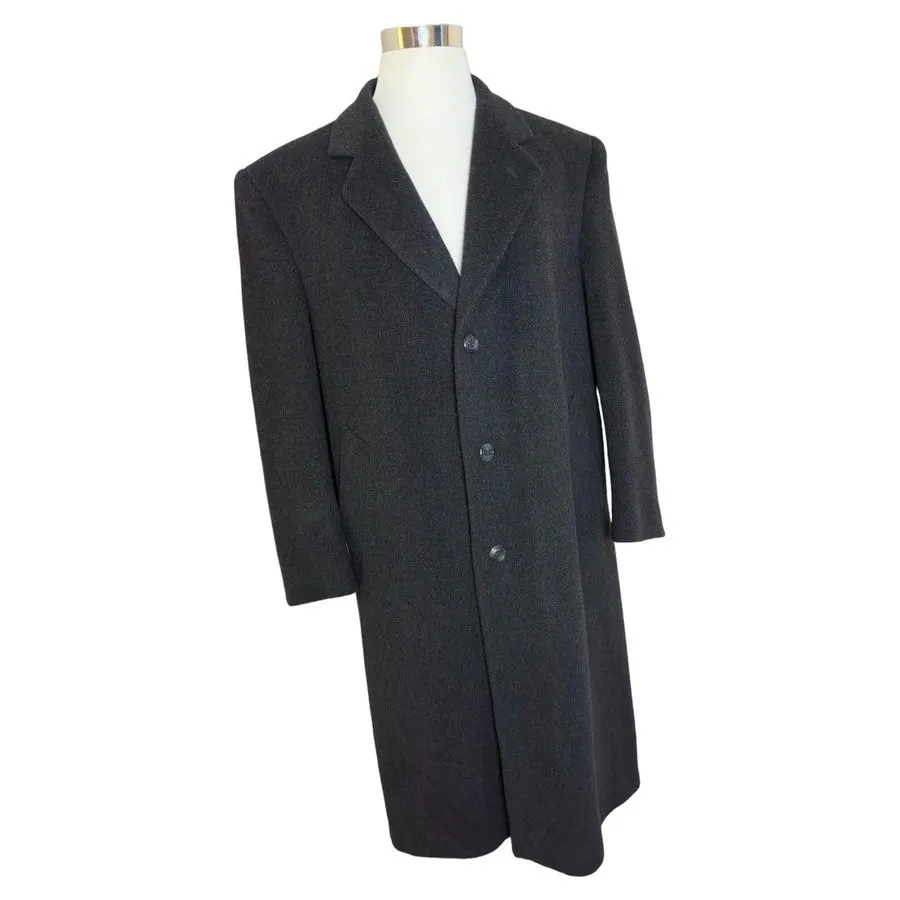 Slate Wool Overcoat