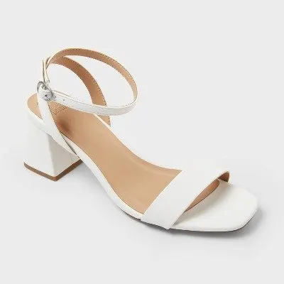 Lily White Heel