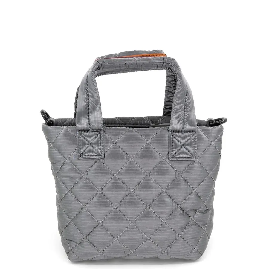 Charcoal Quilted Micro Bag
