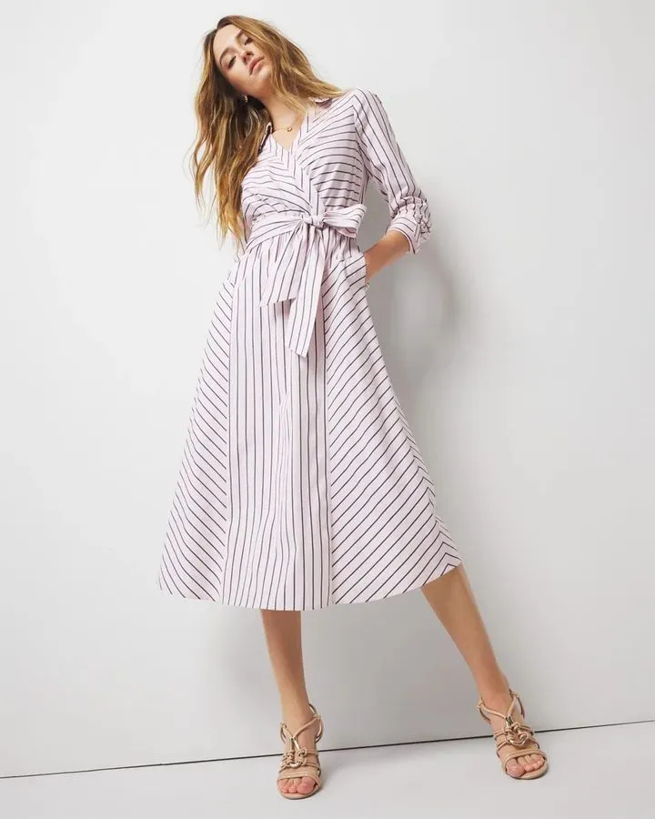 Halden Poplin Shirt Dress