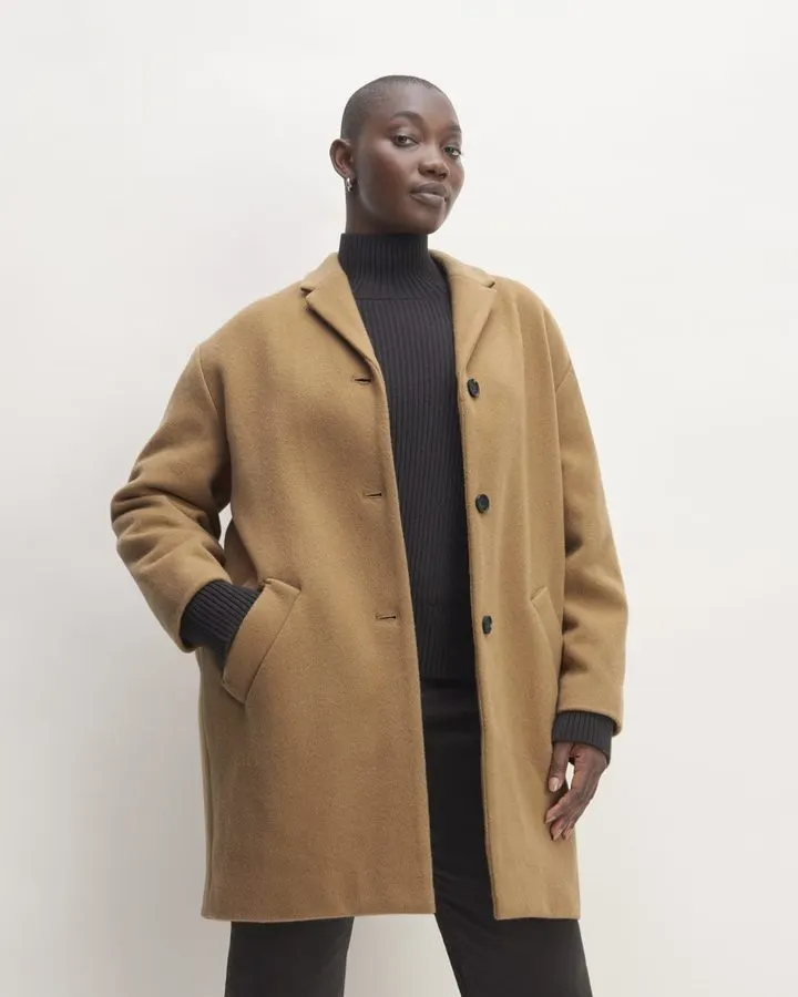 Chestnut Cocoon Coat