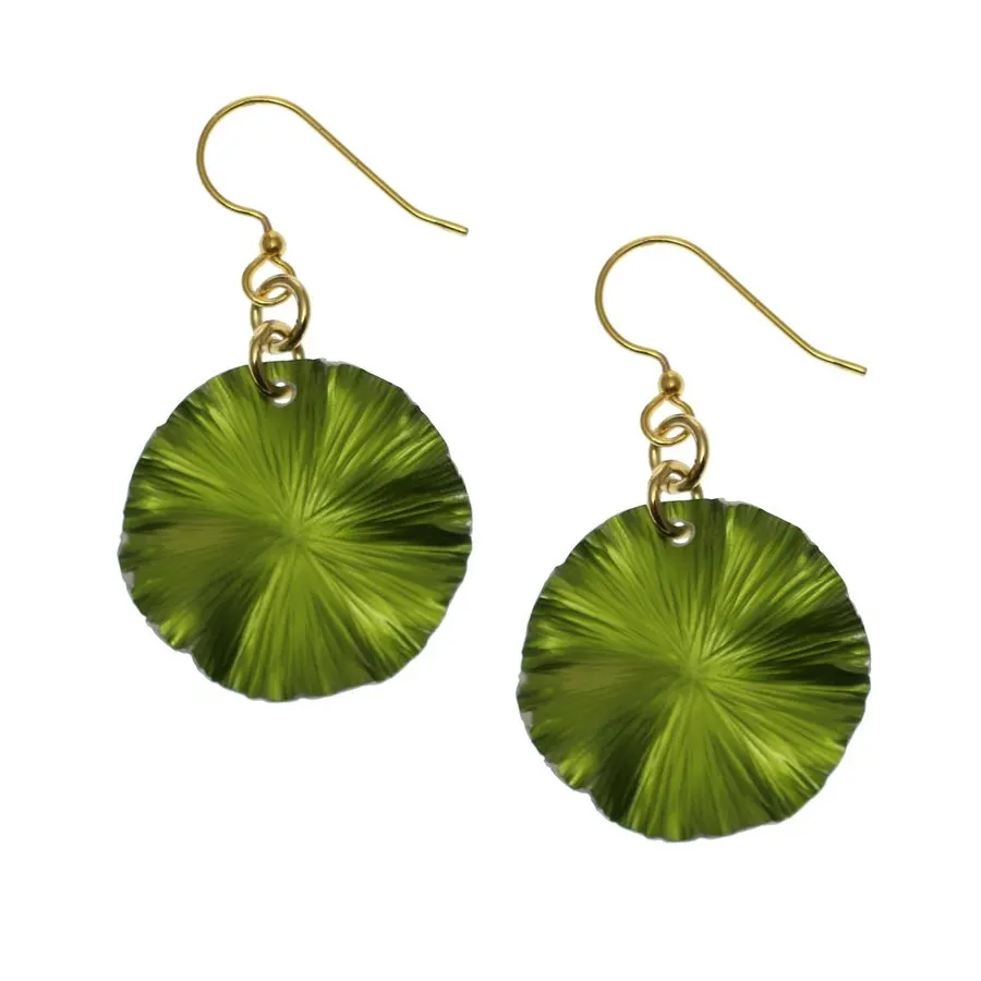 Verdant Drop Statement Earrings