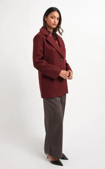 Cherry Longline Blazer