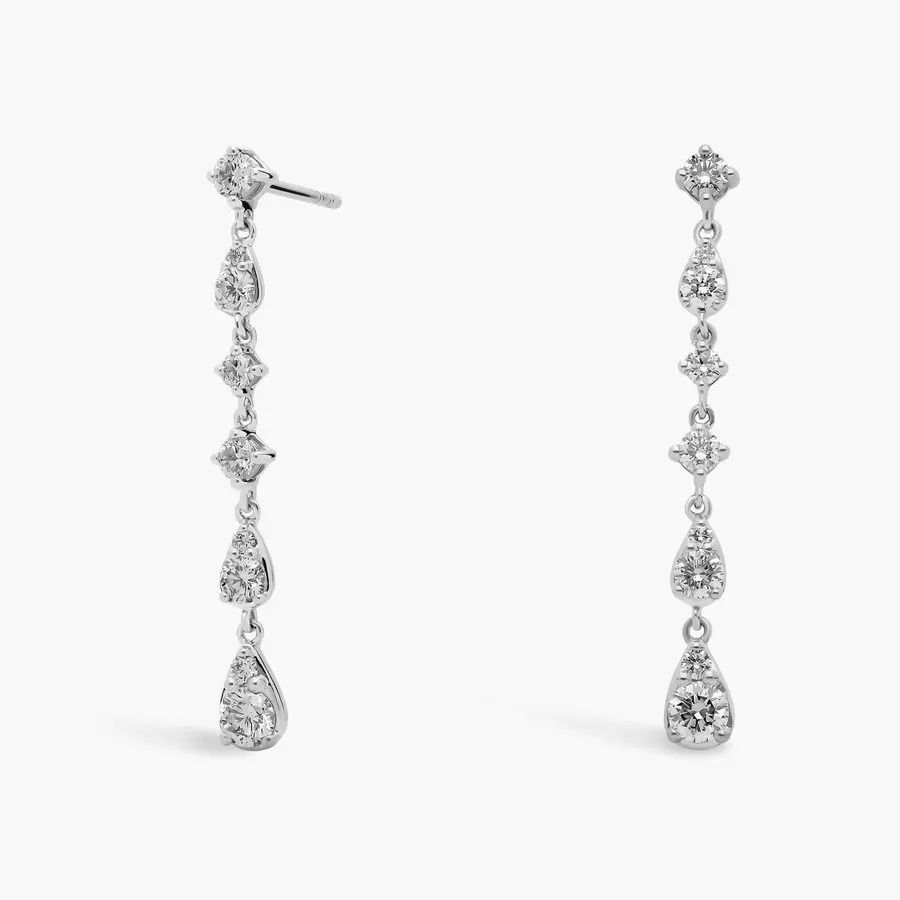 Atelier Linear Drop Earrings