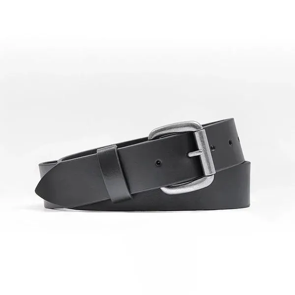 Onyx Full-Grain Leather Belt