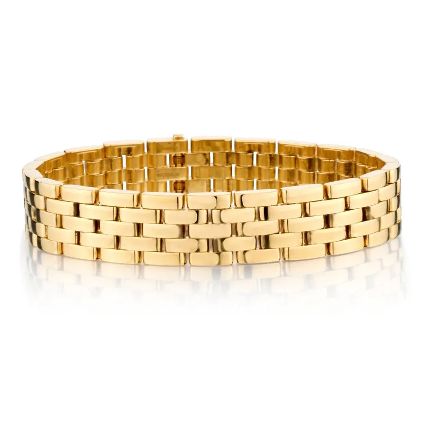 Maillon Gold Chain Bracelet