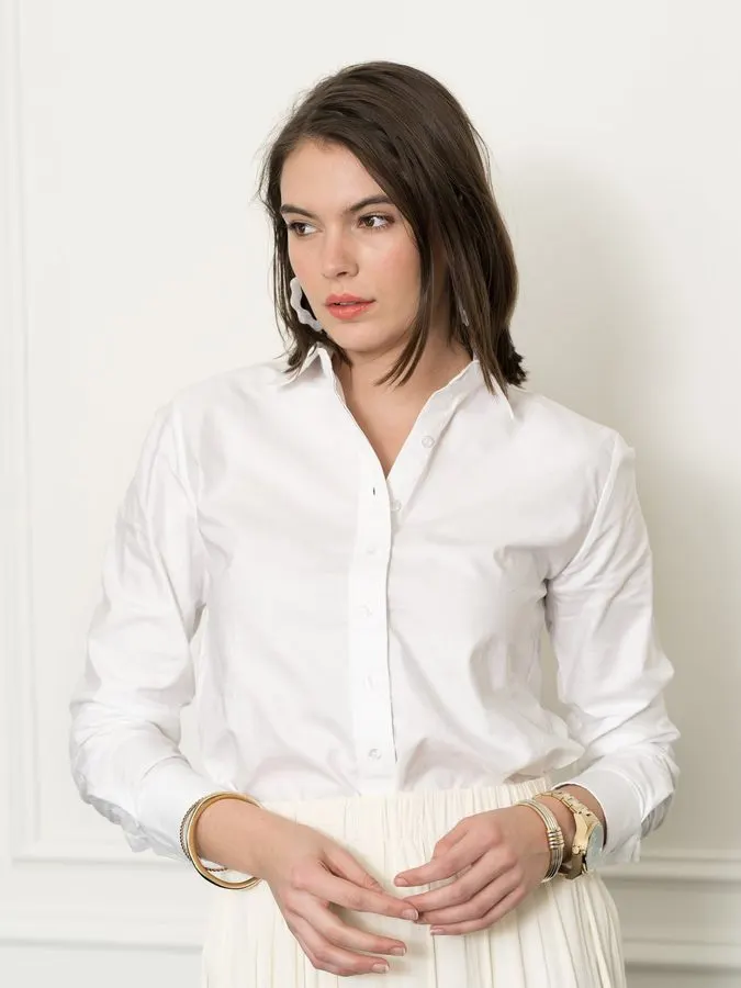 Blanc Boyfriend Shirt