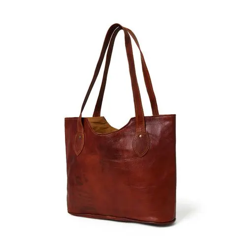 Timeless Elegance Leather Tote
