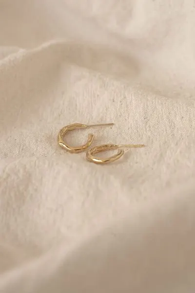 Cara Soft Gold Hoops