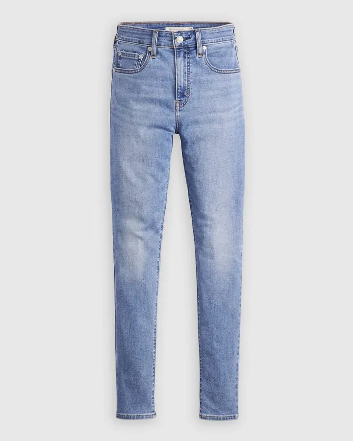 High-Rise Slim Denim