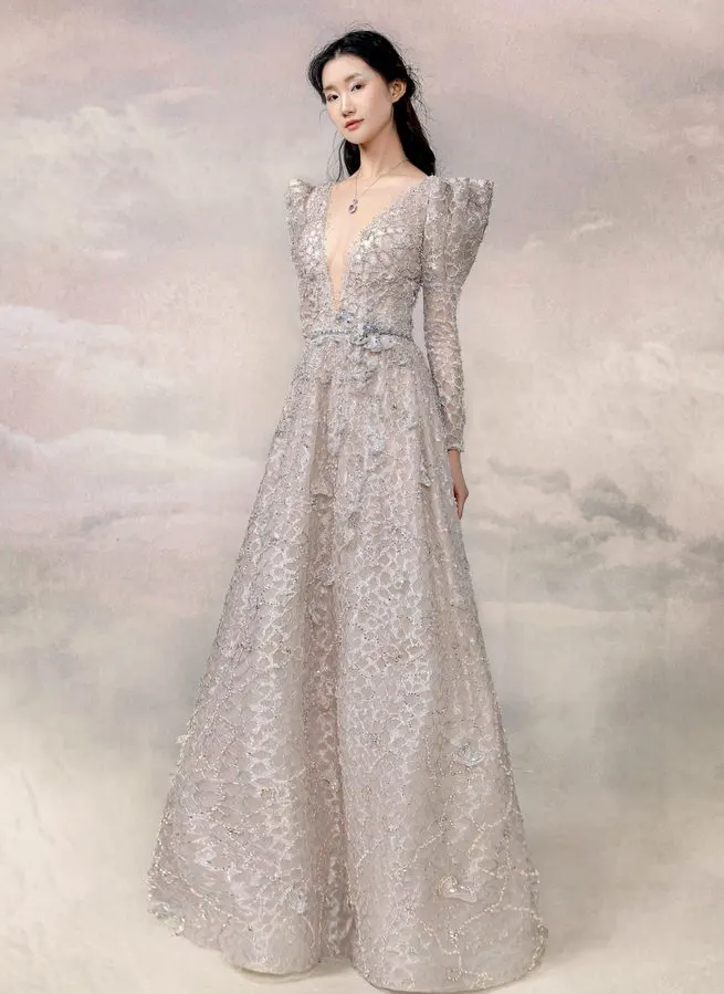 Atelier Portrait Gown